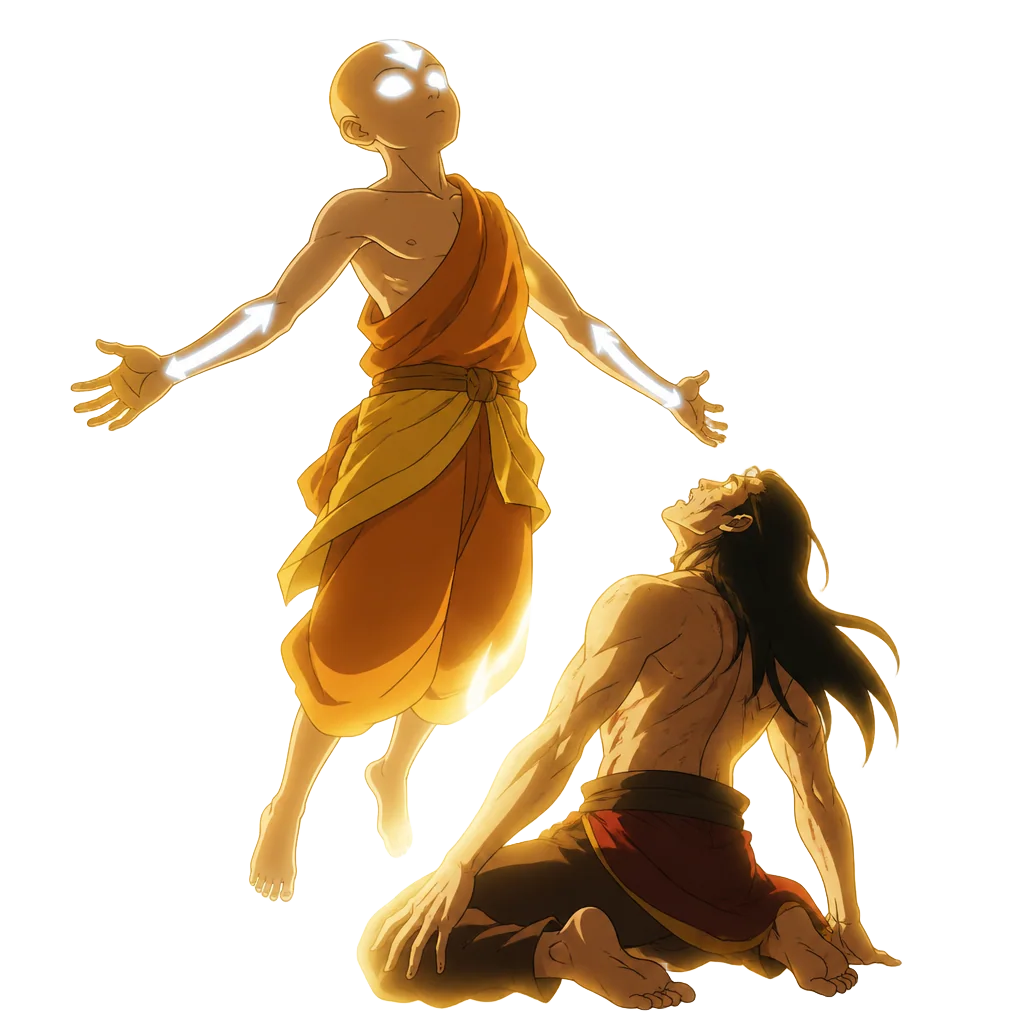 Aang in the Avatar State
